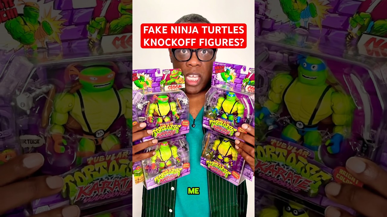 Fake Ninja Turtles Figures? My Experience 🐢