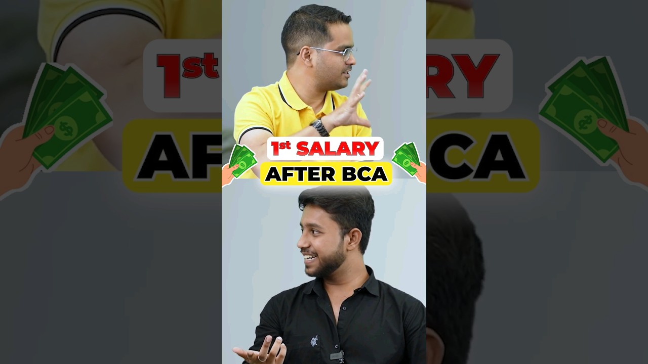 BCA Salary Insights: What to Expect After Your First Job 💼