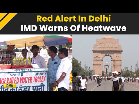Delhi Weather: IMD Sounds Red Warning As Temperatures Soar To 45°C, Rain Expected