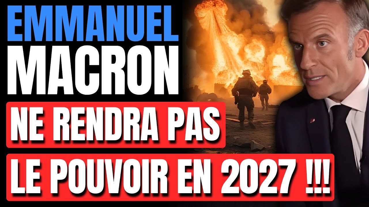 Macron veut rester président après 2027 🗳️
