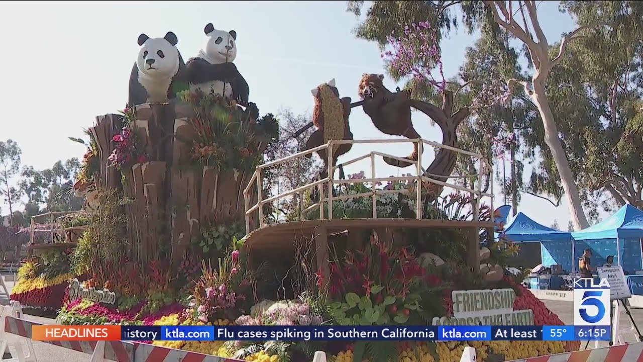 Floatfest: Up-Close Rose Parade Float Viewing πΉ