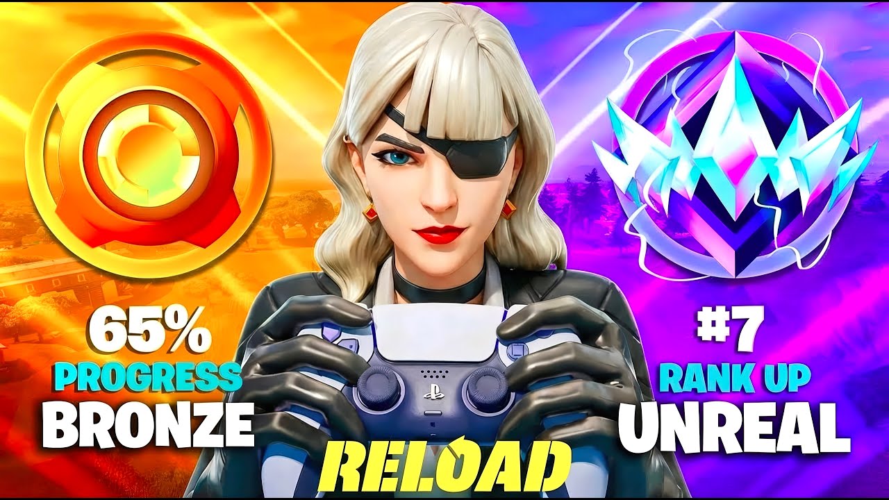 Bronze to Unreal Solo Reload Controller Ranked Speedrun