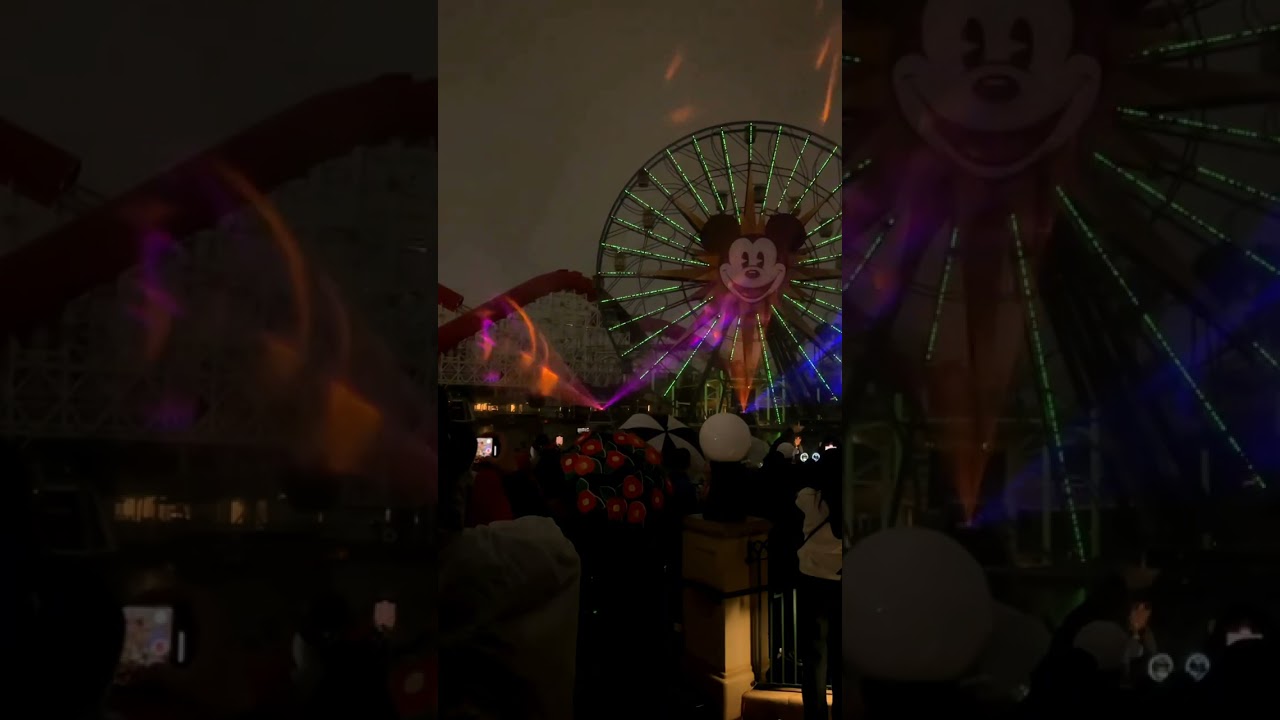 Disney California Adventure New Year Countdown 🎉