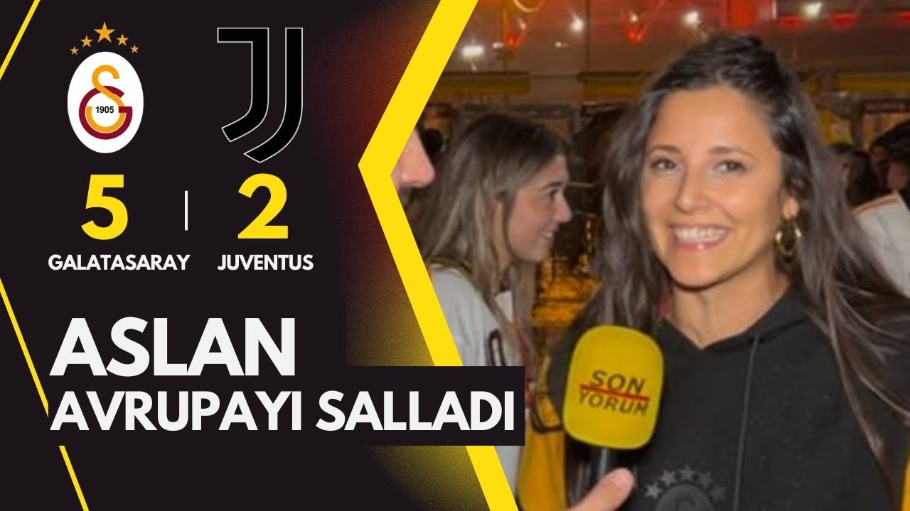 Aslan Juventus’u Parçaladı! Galatasaray 5-2 Juventus Taraftar Röportajı