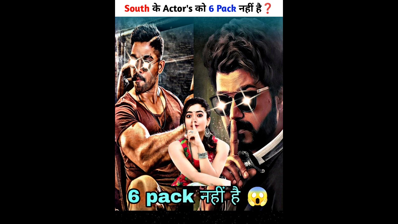 Allu Arjun & Thalapathy Without 6 Packs in New Hindi South Movie 🎬