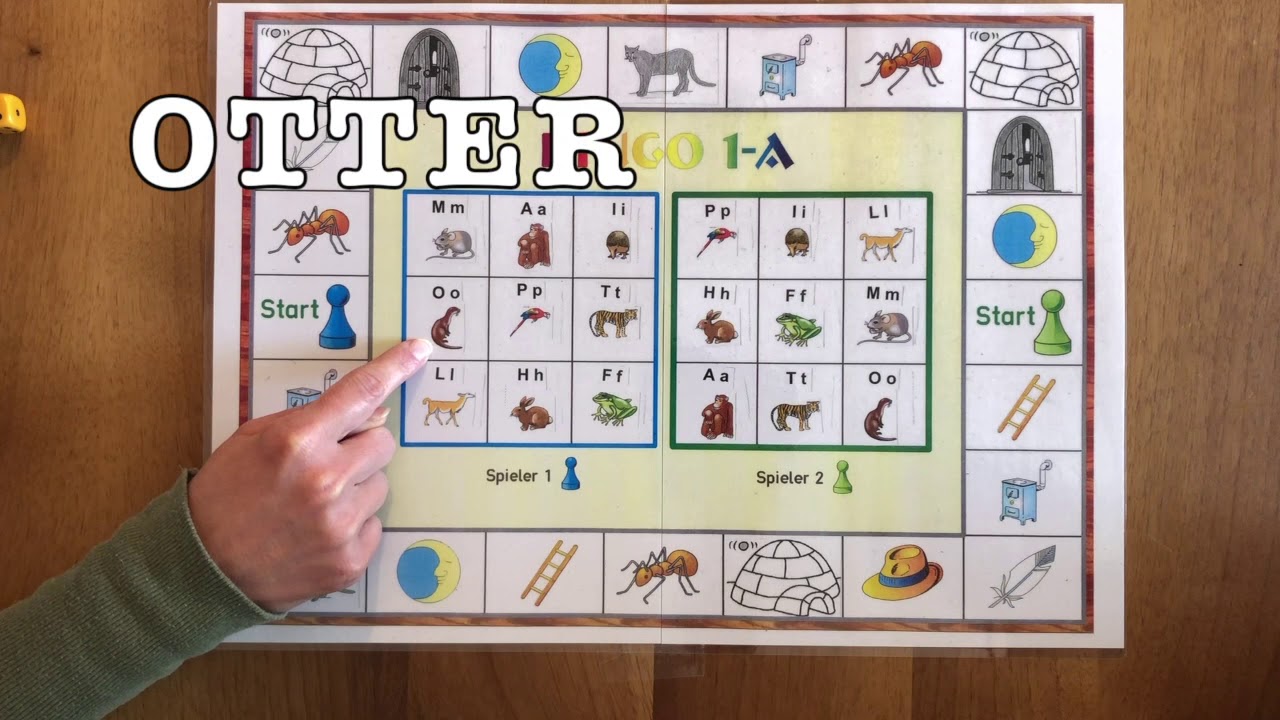 Anlaut-Bingo für Kinder 🅰️