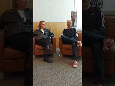 About to talk to Bruce Linton on receiving a Lifetime Achievement Award