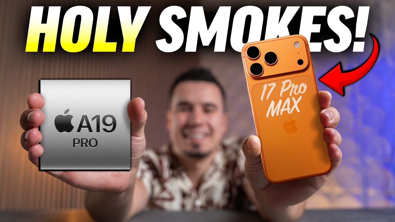 iPhone 17 Pro Max Benchmarks Leak 🤯