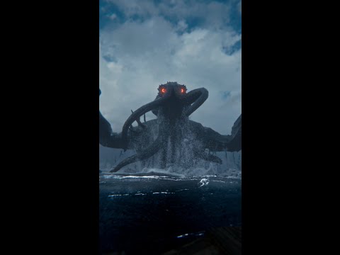 The Bloop vs Cthulhu showdown #shorts #thalassophobia #cthulhu