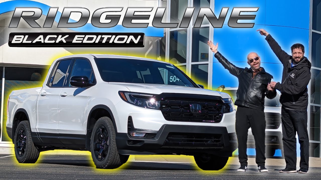 Test Drive the 2024 Honda Ridgeline Black Edition 🚗
