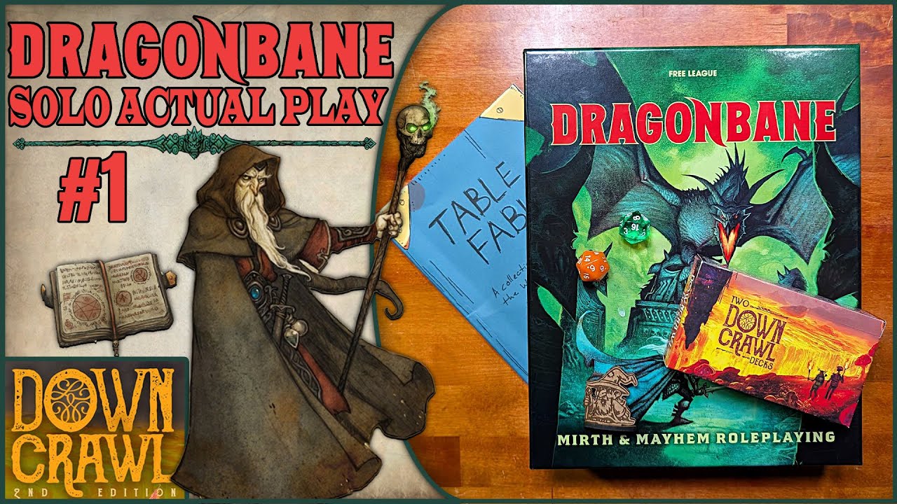 DragonBane Solo Play Ep.1: Magic & Myth 🔥