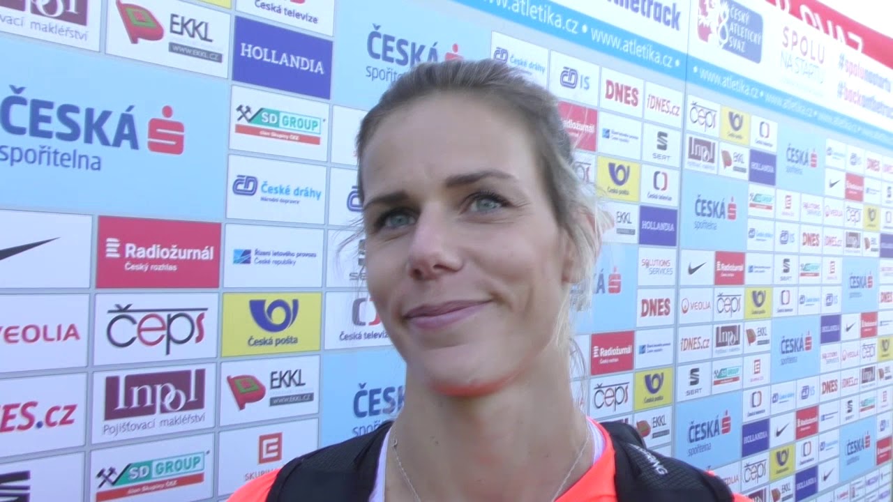 Nikola Ogrodníková na kladenském mítinku 🏅