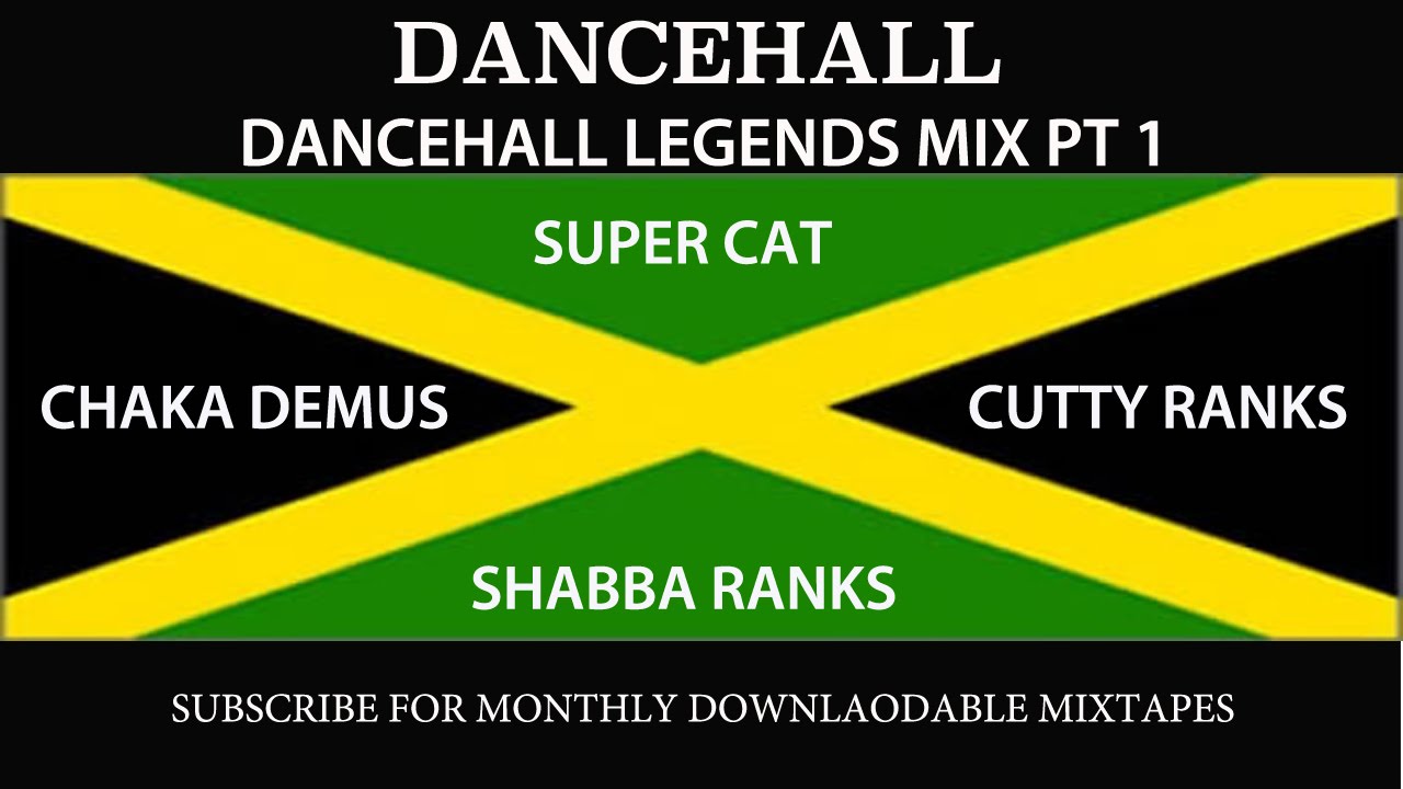DANCEHALL LEGENDS MIX PT 1 - Super Cat, Shabba Ranks, Chaka Demus, Cutty Ranks