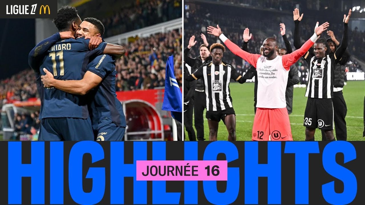 Résumé 16ème journée Ligue 1 McDonald's ⚽