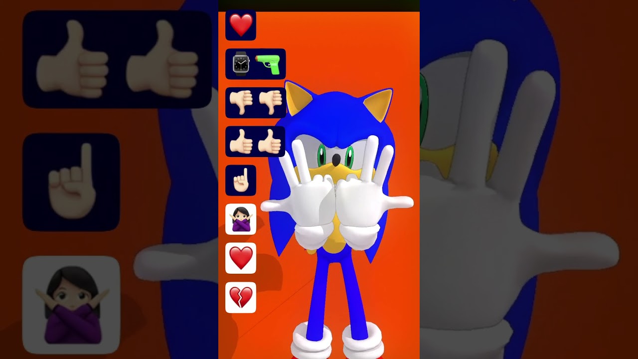 Sonic Needs Your Love in Cartoon Style 🦔