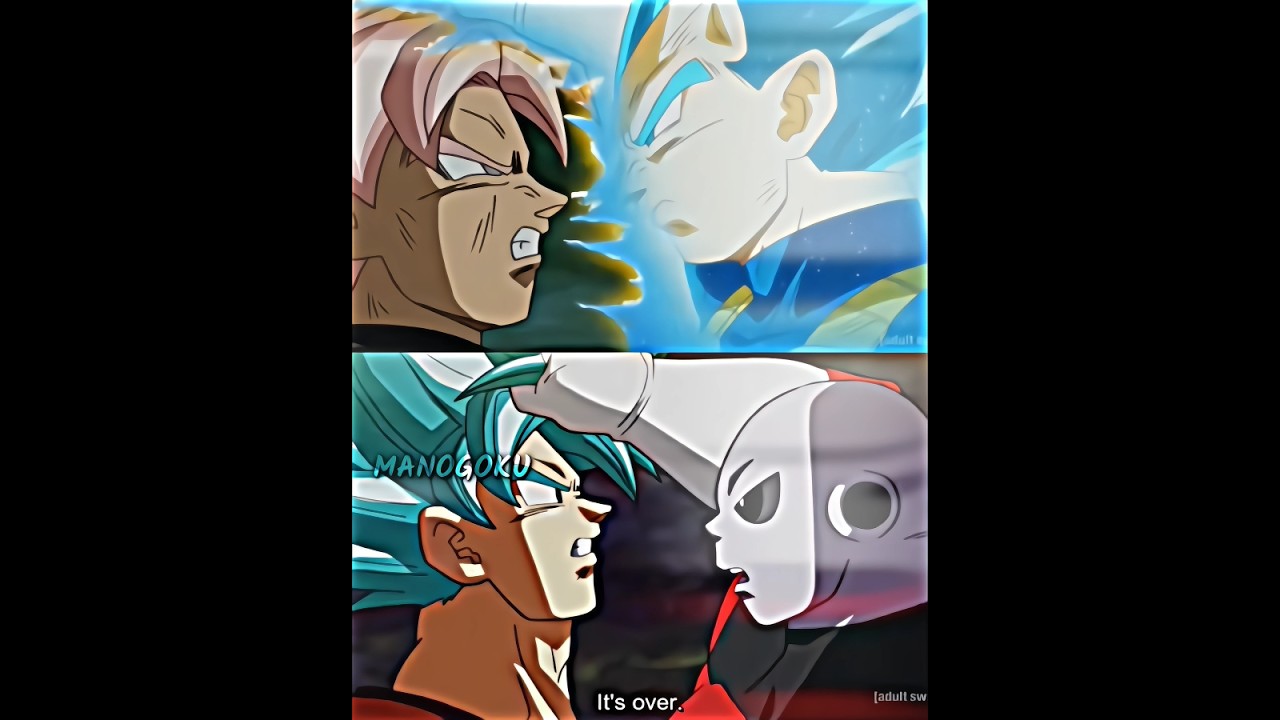 Vegeta vs Goku Black & Goku vs Jiren ⚔️