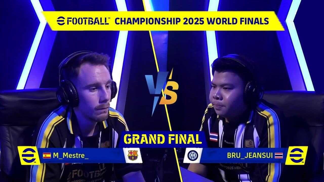 eFootball Championship 2025 Final: M_Mestre vs BRU_Jeansui 🇯🇵