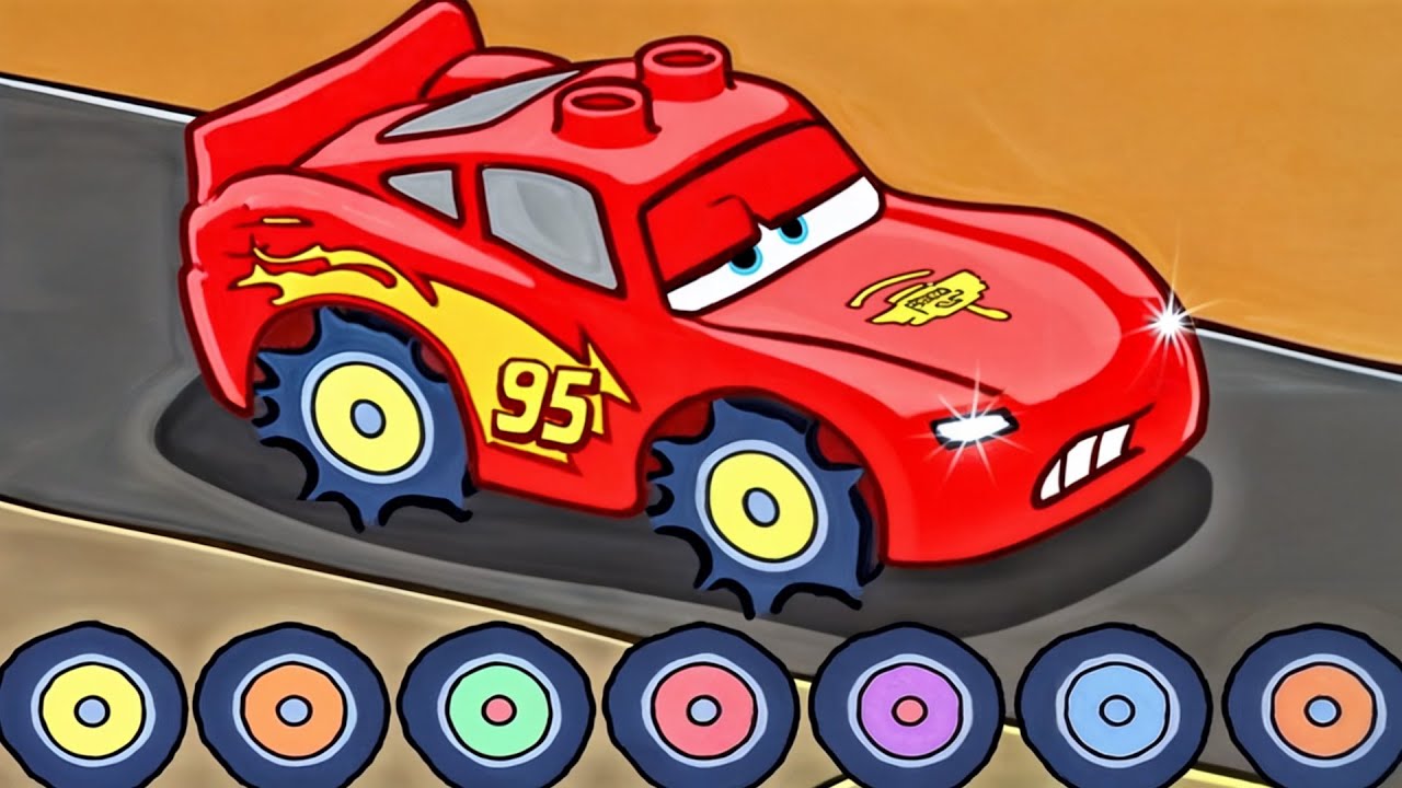 Epic Final Race: Lightning McQueen vs Francesco 🚗