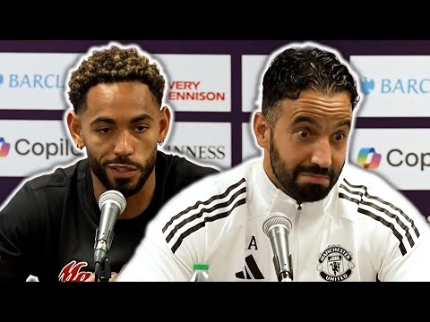'UNITED WAS ALWAYS MY DREAM CLUB!' | Ruben Amorim & Matheus Cunha | Man Utd v West Ham