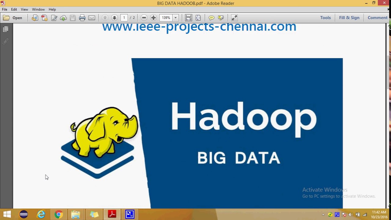Top IEEE Projects 2016-2017 | Big Data & Hadoop Innovations 📊