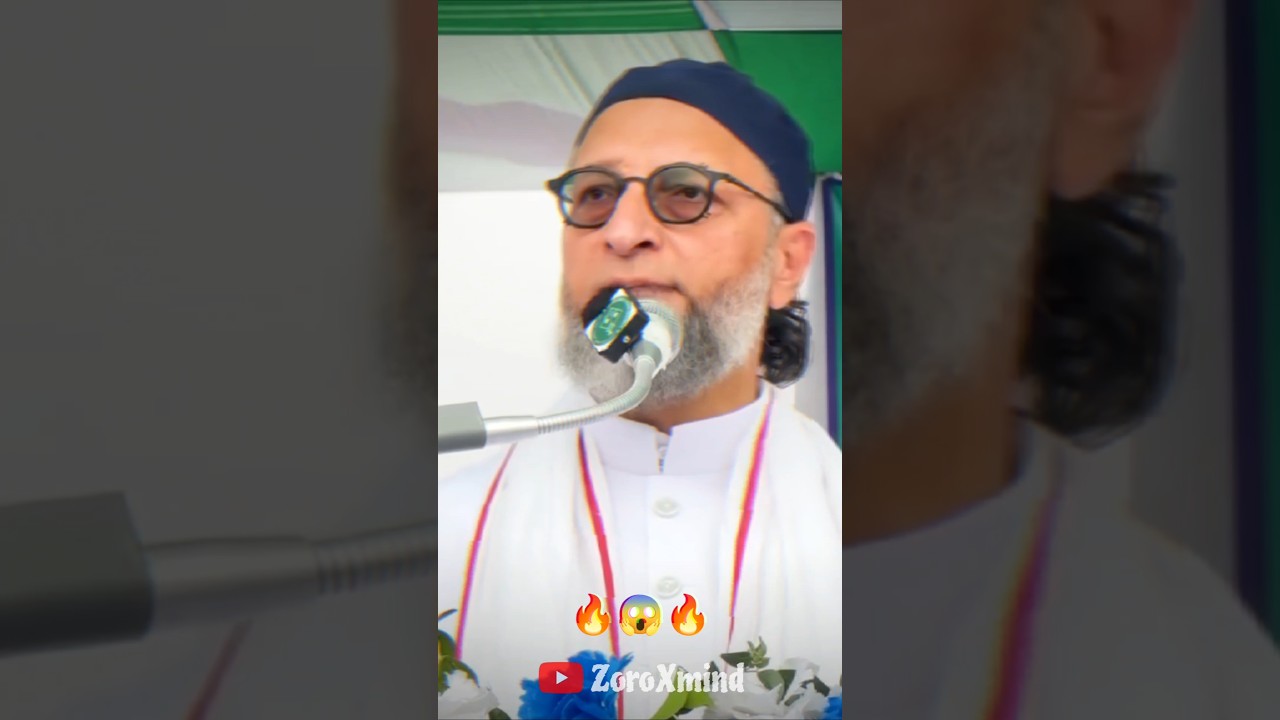 Asaduddin Owaisi's Shocked Reaction to Iqra Hasan 😡🤯