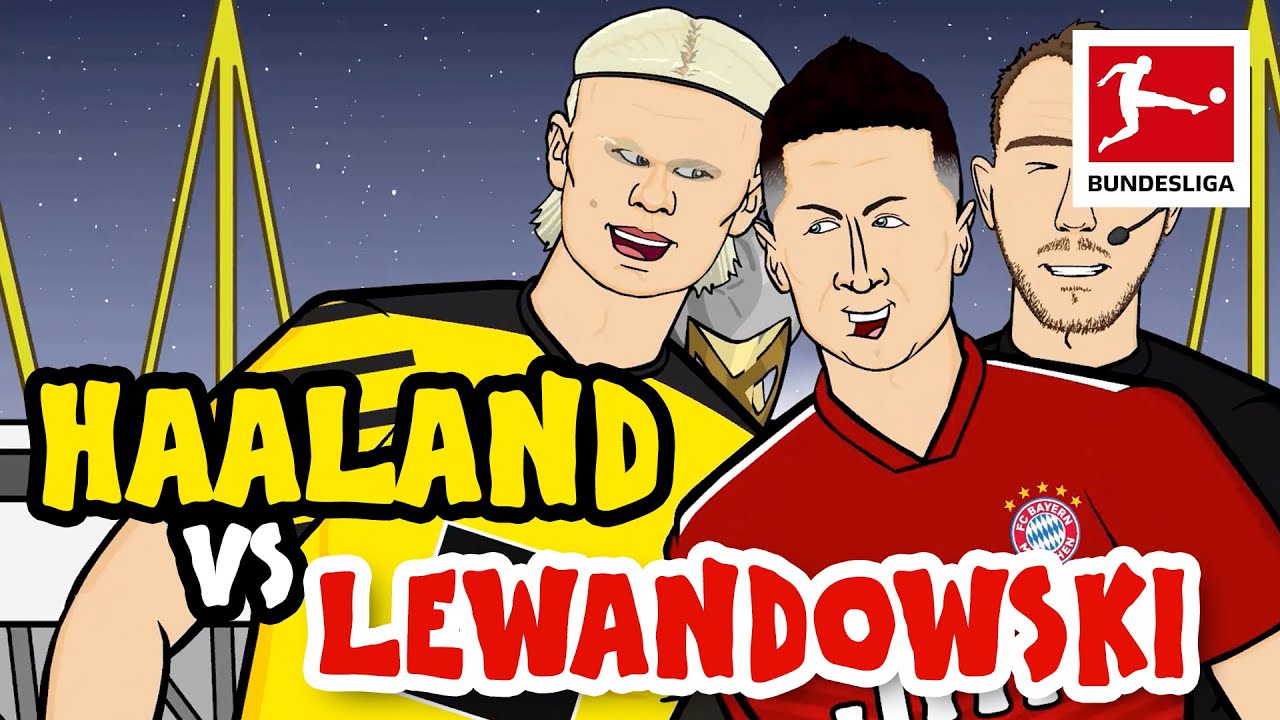 Haaland vs Lewandowski: Epic Supercup Showdown ⚽