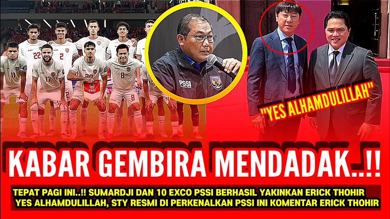 PSSI Resmi Umumkan Pelatih Baru Timnas 🇮🇩