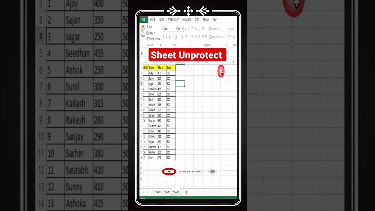 Quick Guide: How to Unprotect an Excel Sheet 🔓