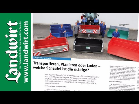 6 Kippmulden im Vergleich | landwirt.com