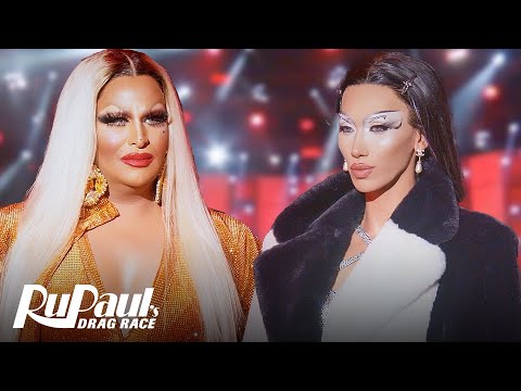 Roxxxy Andrews & Plastique Tiaraâs Nicki Minaj Lip Sync đŠđ€Ș RuPaulâs Drag Race All Stars 9