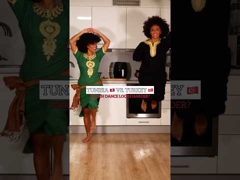 TUNISIA 🇹🇳 VS. TURKEY 🇹🇷 #inesouqs #dance #curlyhair #turkey #tunisia