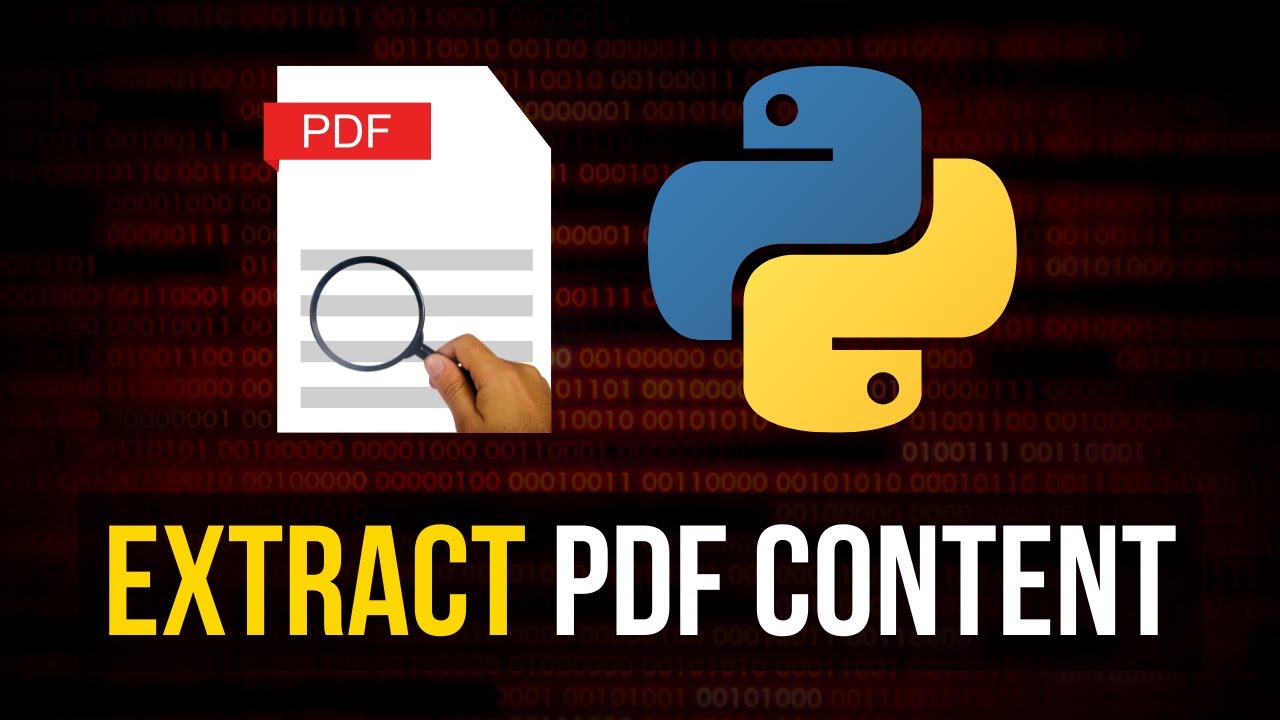 Extracting PDF Content with Python