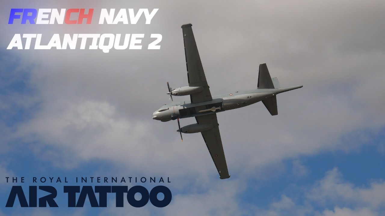 French Navy Bréguet Atlantique 2 at RIAT 2025 🇫🇷