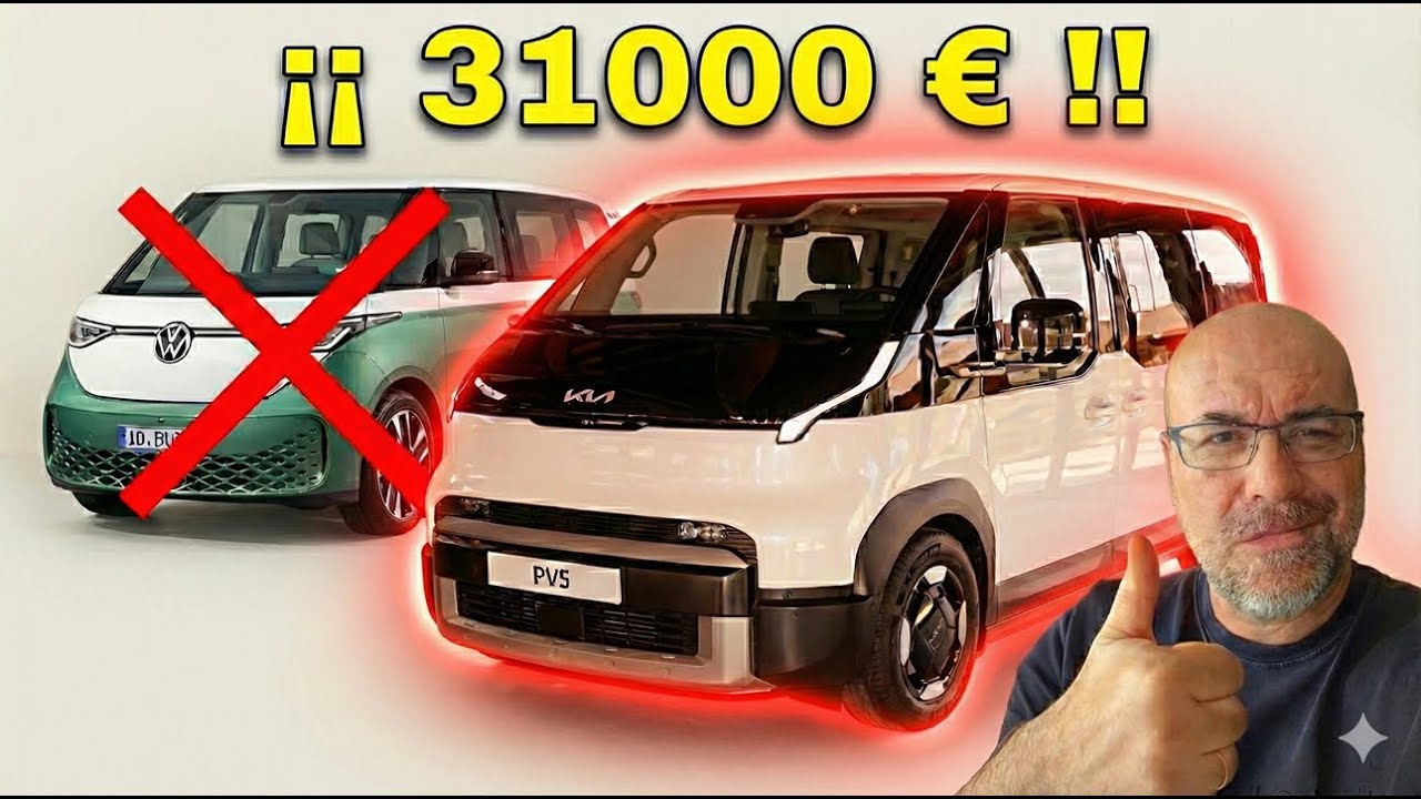  La KIA PV5 es lo que estábamos esperando. Adiós ID BUZZ !!! 