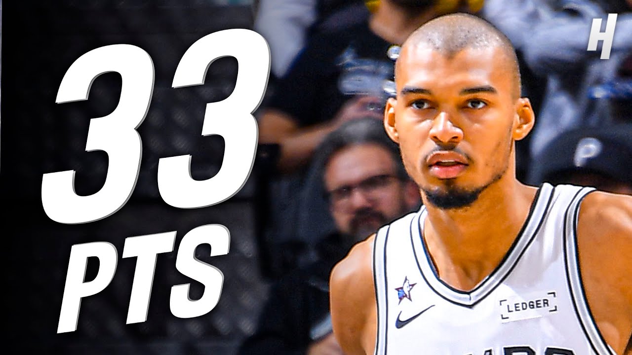 WEMBY WAS EVERYWHERE 😤 33 PTS & 10 REB vs Jazz 🔥