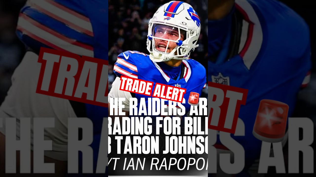 Raiders Trade for Bills' Taron Johnson 🏴‍☠️