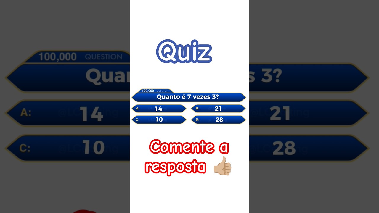 Desafie sua Mente com Nosso Quiz de Tabuada! 🧠