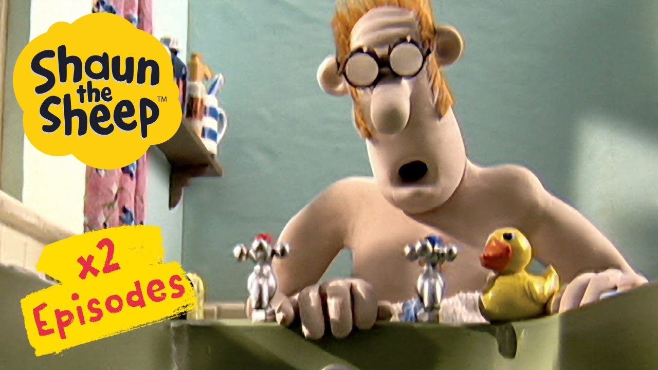 Shaun the Sheep Season 1 Episodes 3-4 🐑 | Fun & Silly Adventures