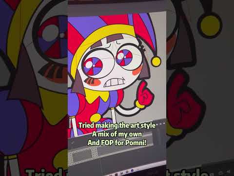 2D Pomni rig???? Lets goooo #theamazingdigitalcircus #adobeanimate #animation #theabstractescape