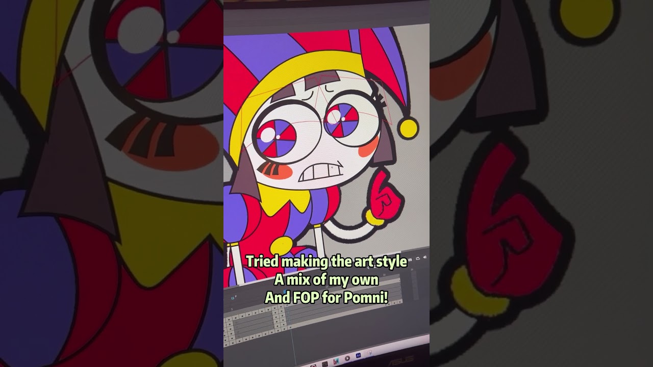 2D Pomni Rig 🎨 | The Amazing Digital Circus