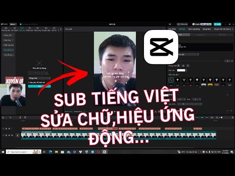 Cách tạo phụ đề tiếng Việt video ngắn bằng Capcut PC|Xuyên Ưi