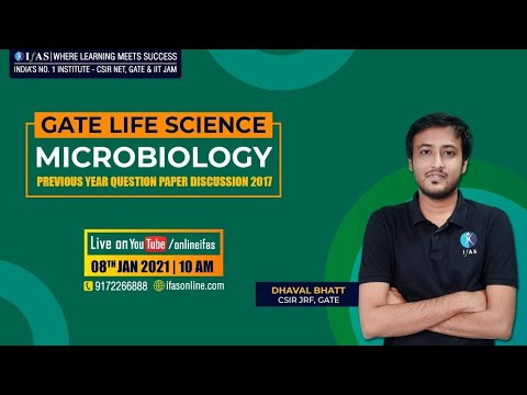 GATE 2017 PAPER DISCUSSION | MICROBIOLOGY