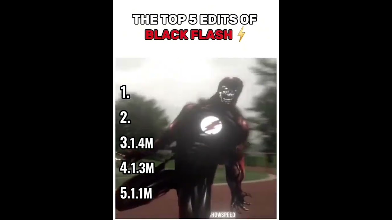 TOP 5 Top 5 Black Flash Edits ⚡