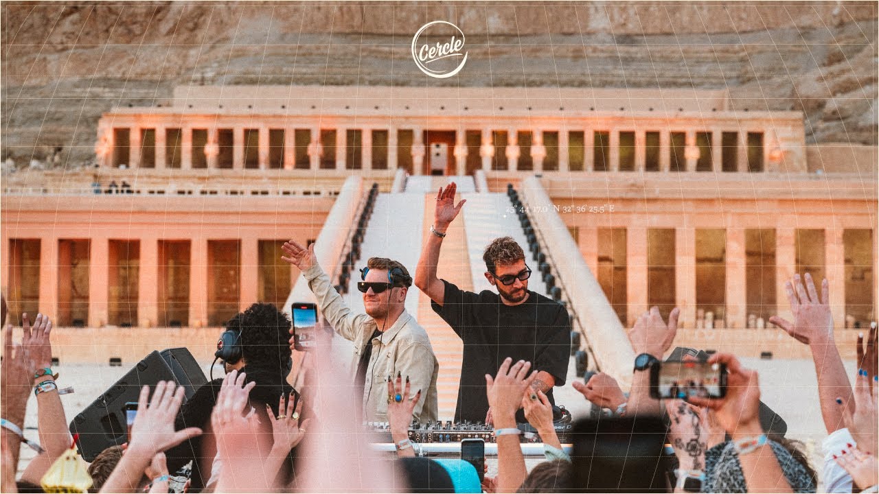 Adriatique Performs at Hatshepsut Temple, Luxor 🎶