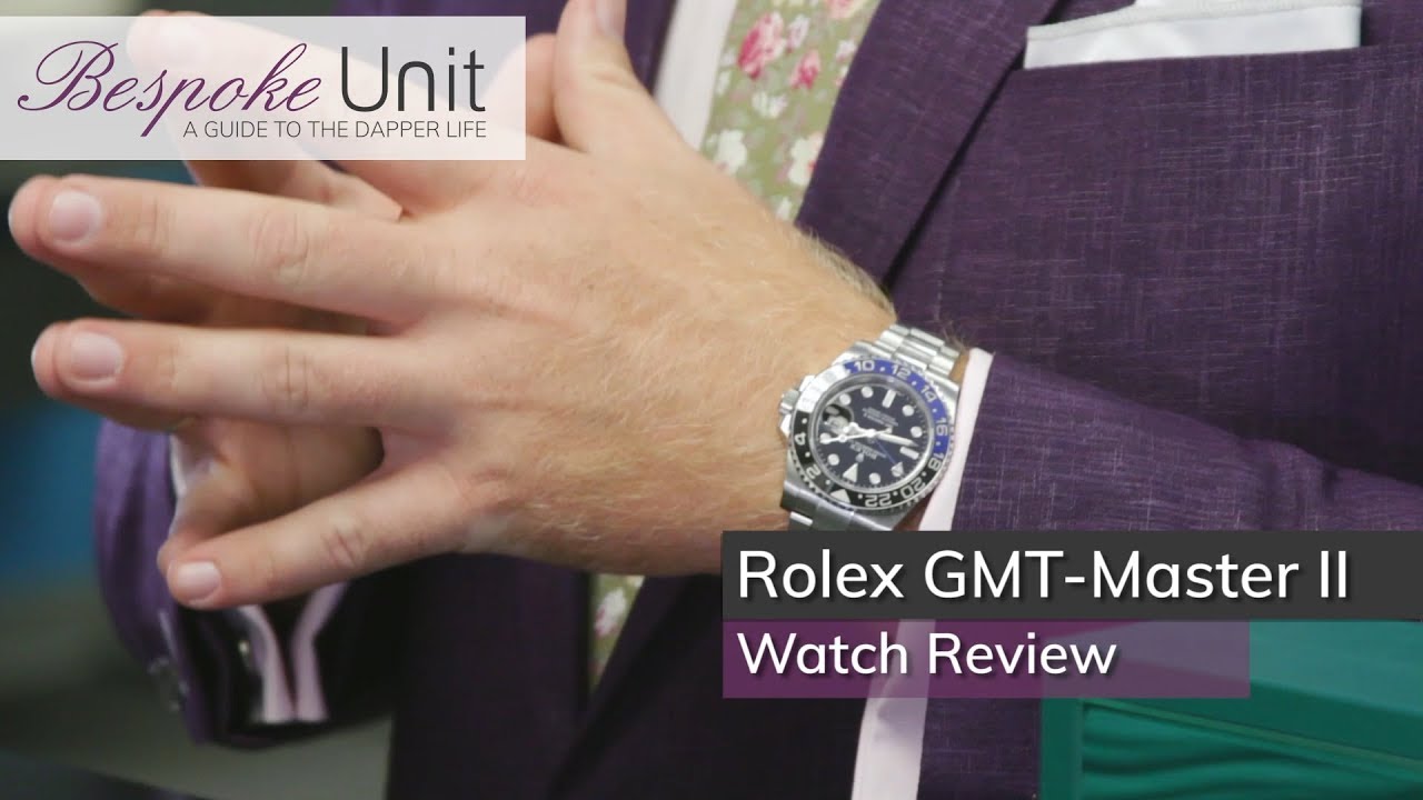 Rolex GMT Master II "Batman" or "Bruiser" 116710BLNR Watch Review