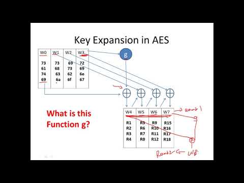 AES III - Advanced Encryption Standard - Introduction , Key Expansion in AES  Cyber Security CSE4003