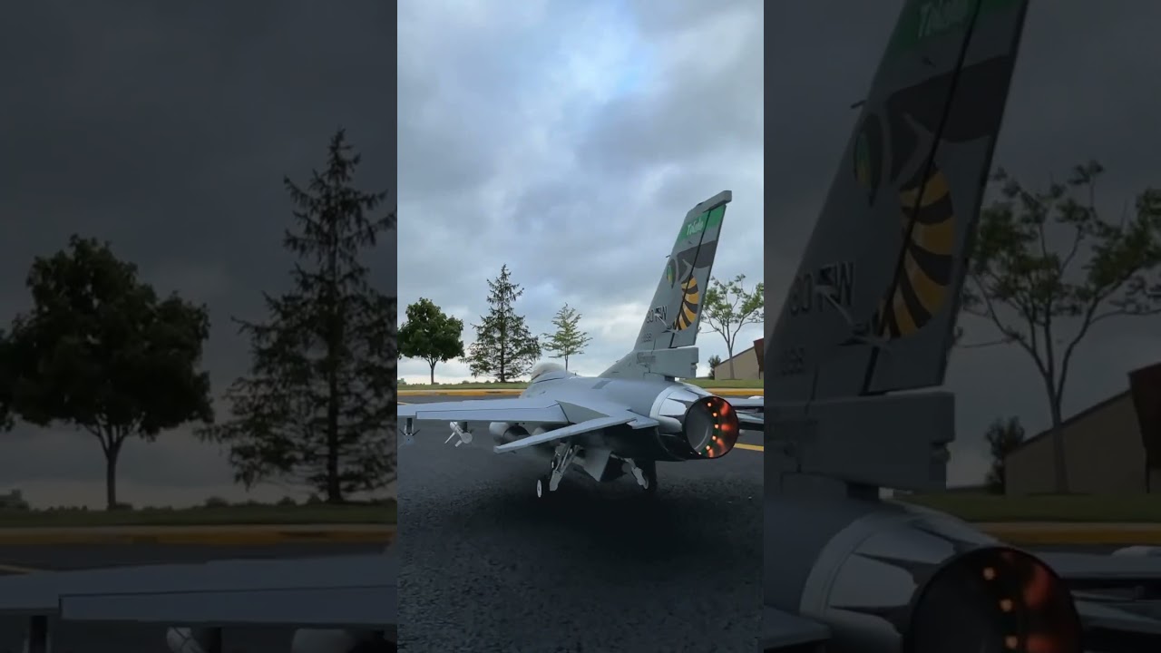 E-flite F-16 Falcon 80mm: Powerful RC Jet for Thrilling Flights ✈️