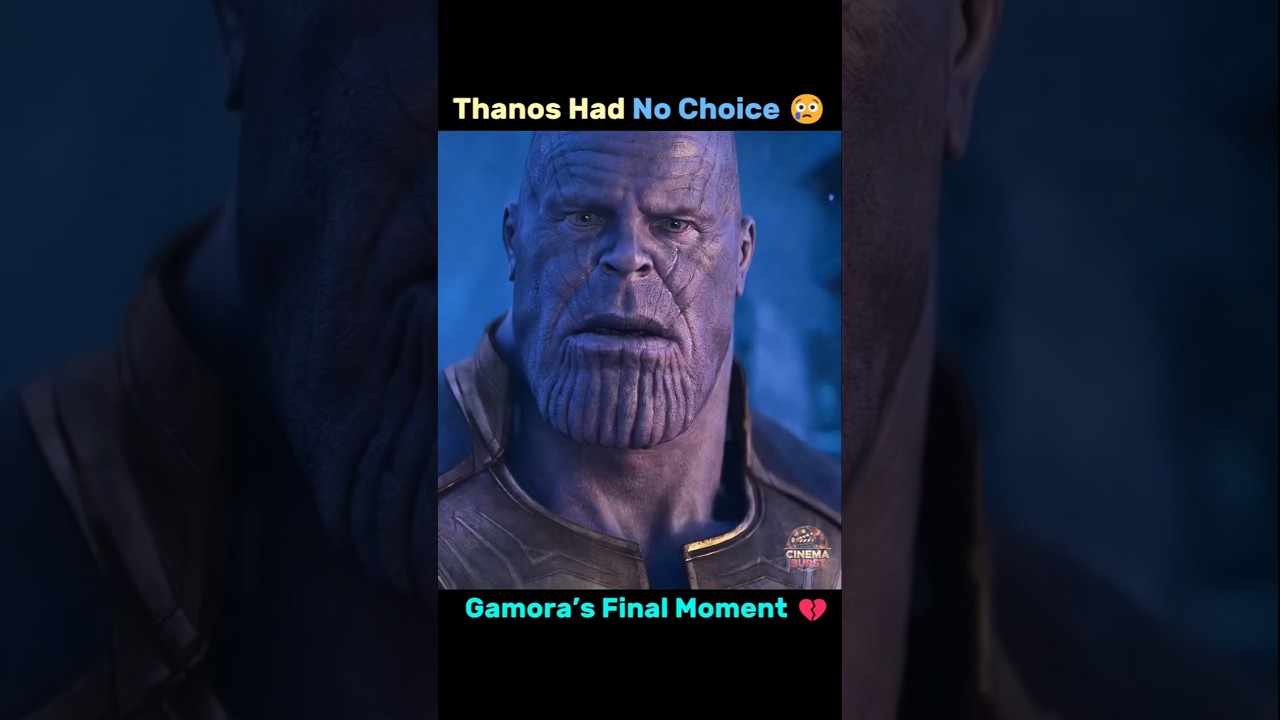 Gamora’s Heartbreaking Sacrifice | Thanos’ Difficult Decision | Avengers Infinity War Short