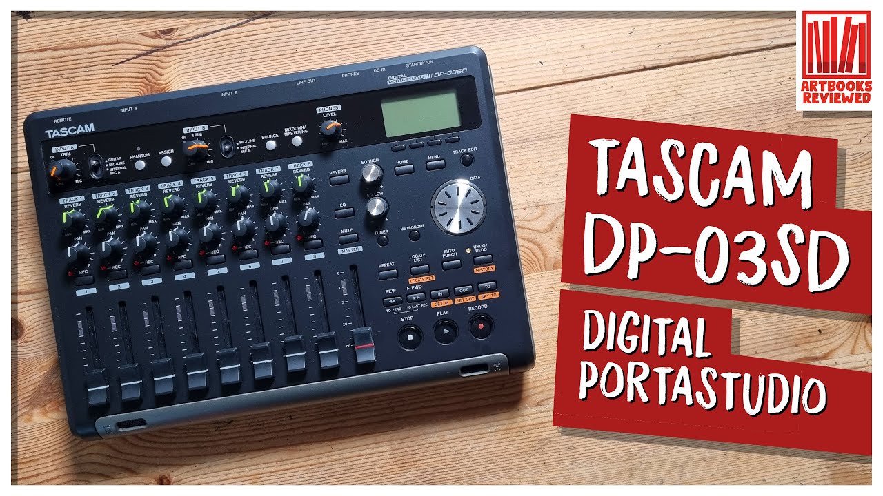 Tascam DP-03SD Multitrack Recorder Demo 🎶