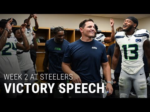Head Coach Mike Macdonald's Postgame Victory Speech After The Week 2 Win Over The Steelers